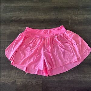 Bright Pink Athletic Skort Shorts